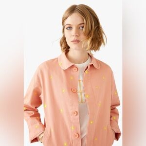 Ban.Do Coral Daisy Embroidery Jacket 2X